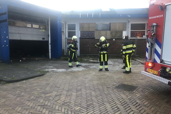 Voor de tweede keer brand in oud pand