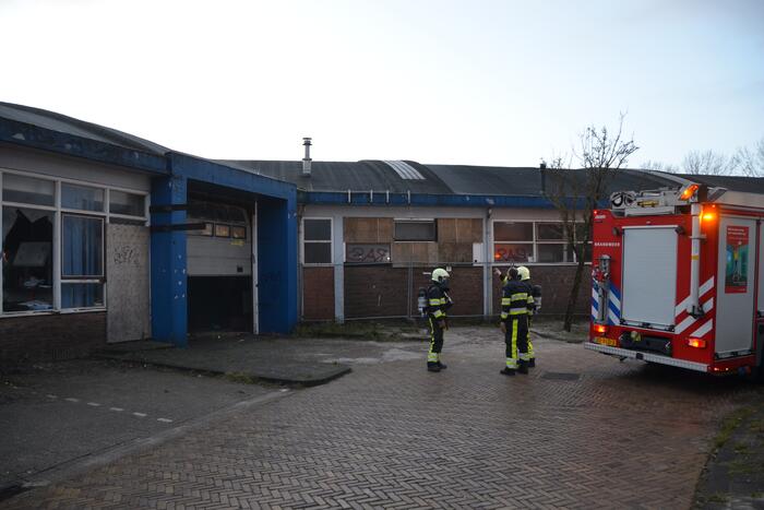 Voor de tweede keer brand in oud pand