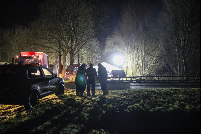 Brandweer en politie doen onderzoek