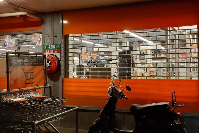 Overval op Coop-supermarkt