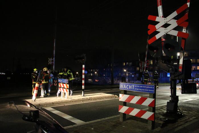 Treinverkeer gestremd na aanrijding