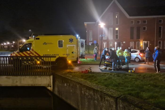 Fietser gewond bij aanrijding met auto