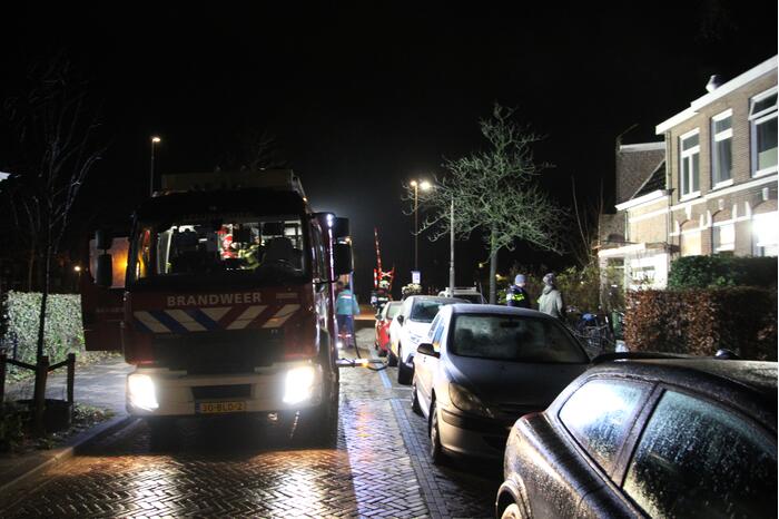 Woningbrand snel onder controle
