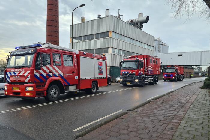 Knallen en grote rookontwikkeling bij Croda Nederland