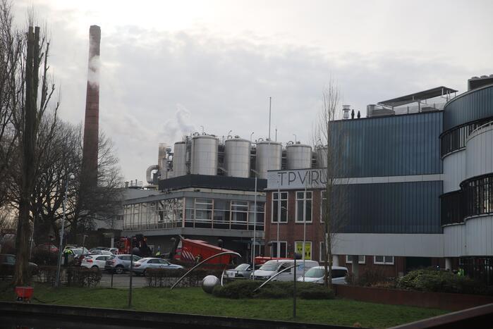 Knallen en grote rookontwikkeling bij Croda Nederland