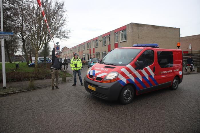 Knallen en grote rookontwikkeling bij Croda Nederland