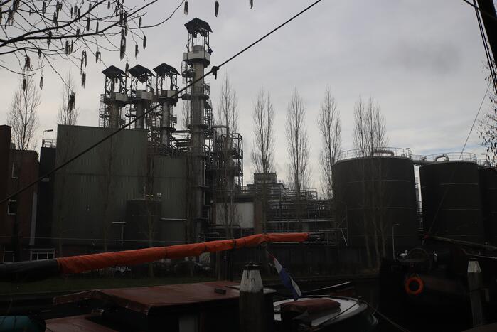 Knallen en grote rookontwikkeling bij Croda Nederland