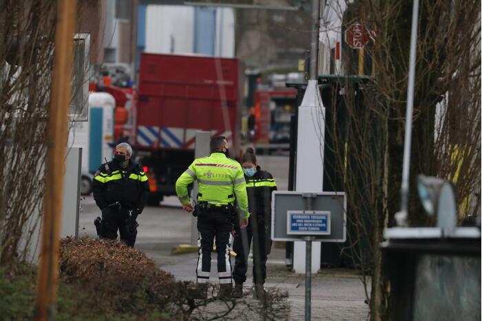 Knallen en grote rookontwikkeling bij Croda Nederland