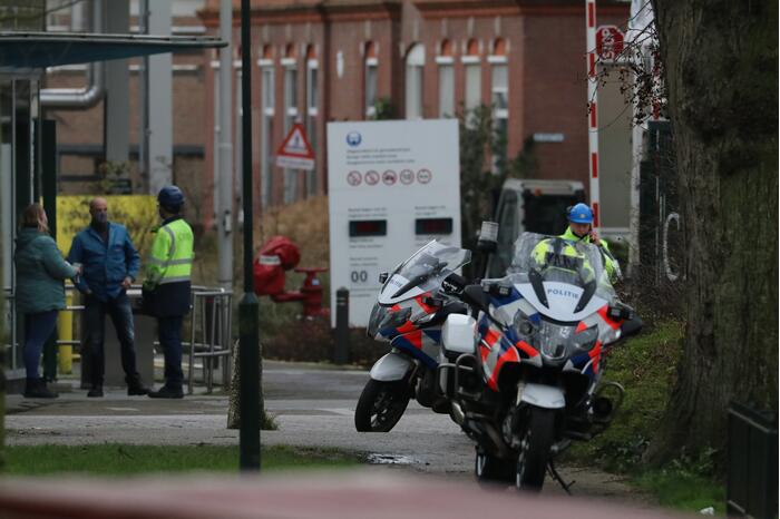 Knallen en grote rookontwikkeling bij Croda Nederland