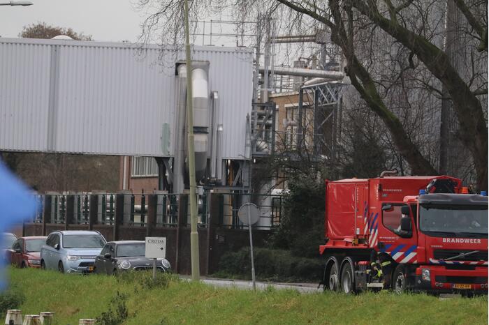 Knallen en grote rookontwikkeling bij Croda Nederland