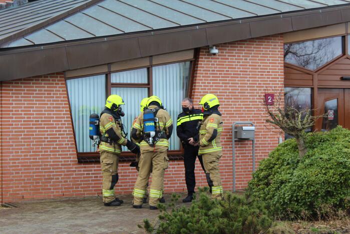Gevaarlijke stof aangetroffen bij politiebureau