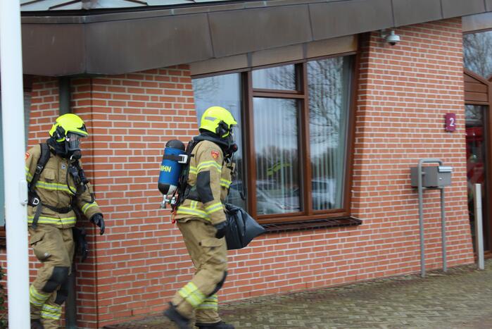 Gevaarlijke stof aangetroffen bij politiebureau