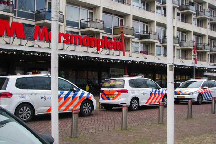 Steekpartij bij winkelcentrum