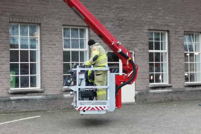 Onderzoek op dak van voormalige Frisokazerne