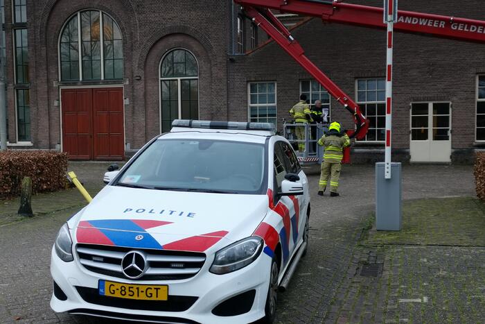 Onderzoek op dak van voormalige Frisokazerne