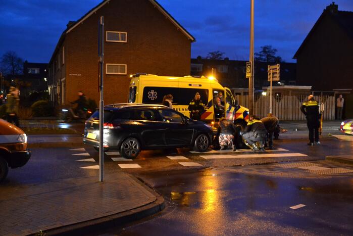 Botsing tussen fietser en automobilist