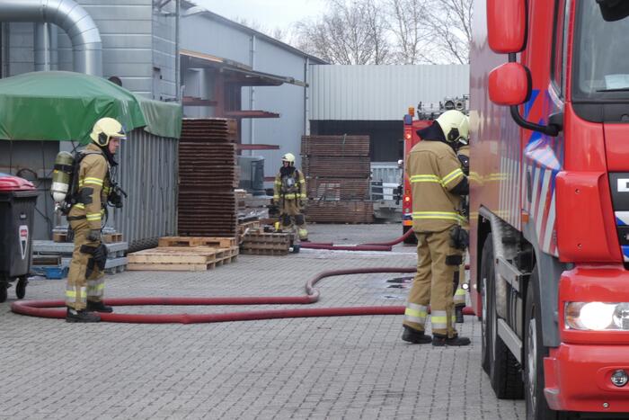 Brand bij houtbewerkingsbedrijf Awood