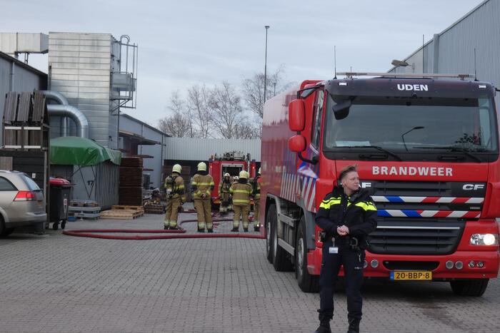 Brand bij houtbewerkingsbedrijf Awood