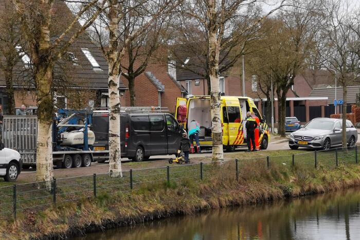 Traumahelikopter landt voor incident in woning