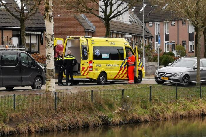 Traumahelikopter landt voor incident in woning