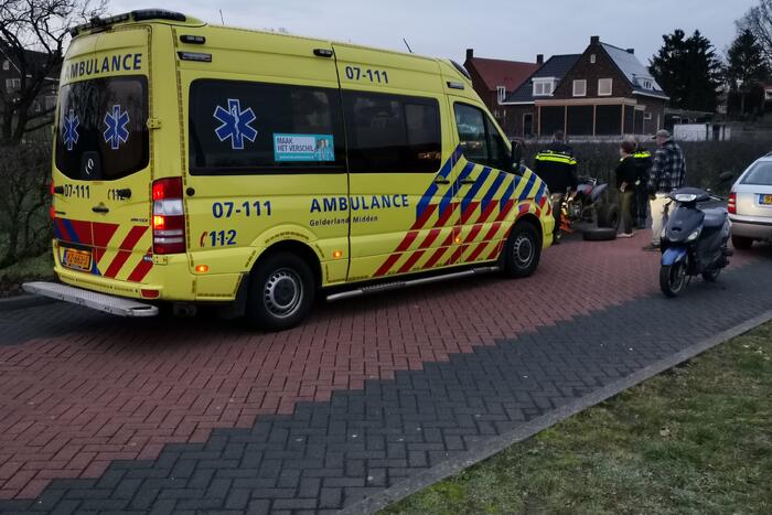 Bestuurder quad gewond na ongeval