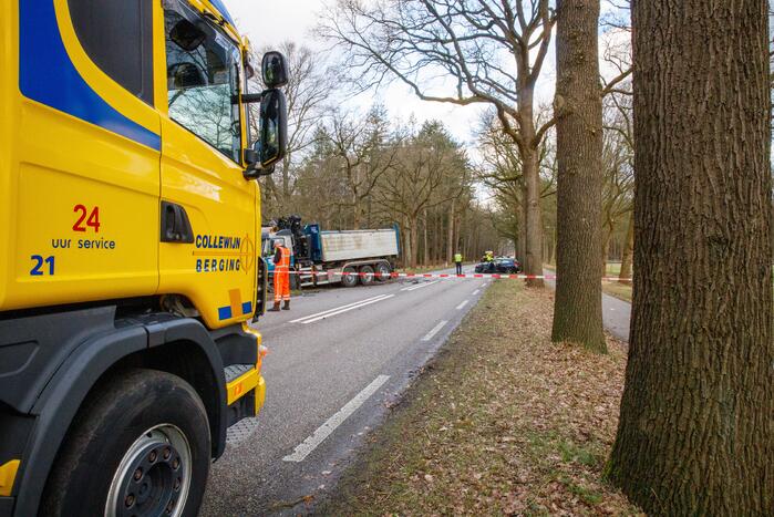 Ernstig ongeval tussen vrachtwagen en personenauto