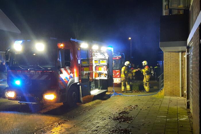 Brand in keuken veroorzaakt veel rook