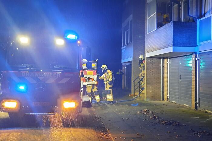 Brand in keuken veroorzaakt veel rook