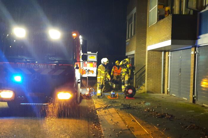 Brand in keuken veroorzaakt veel rook