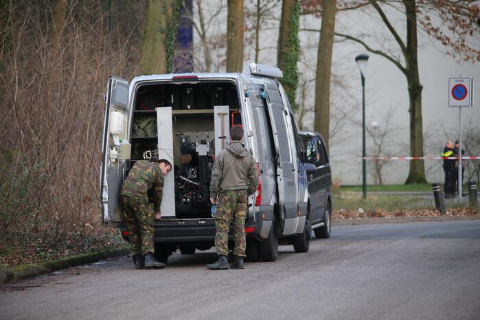 EOD maakt explosief onschadelijk in Geldrop