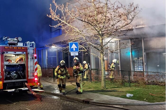 Grote brand in Zone College
