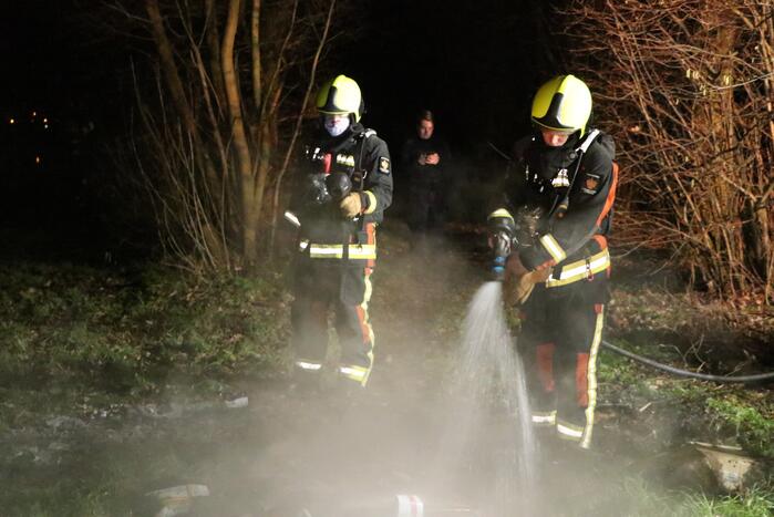 Buitenbrand snel geblust