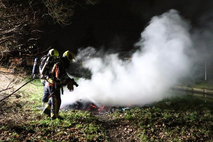 Buitenbrand snel geblust