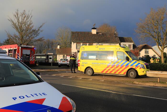 Brand op bovenverdieping vrijstaande woning
