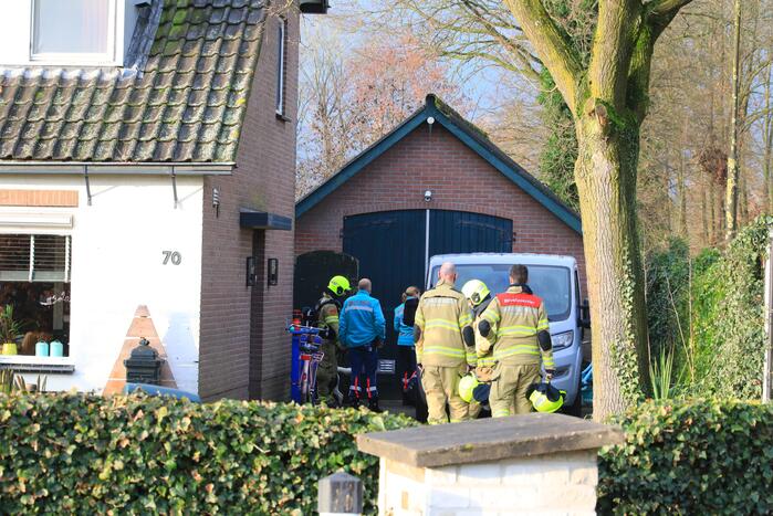 Brand op bovenverdieping vrijstaande woning