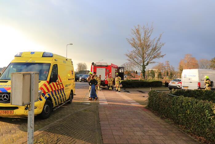 Brand op bovenverdieping vrijstaande woning