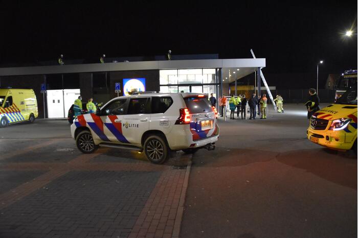 Vreemde lucht in Lidl-supermarkt