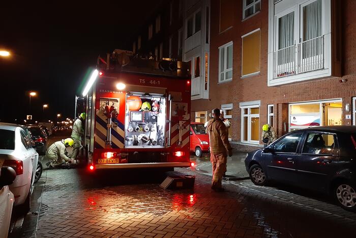 Brand in woning snel onder controle