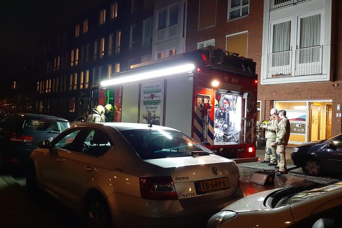 Brand in woning snel onder controle