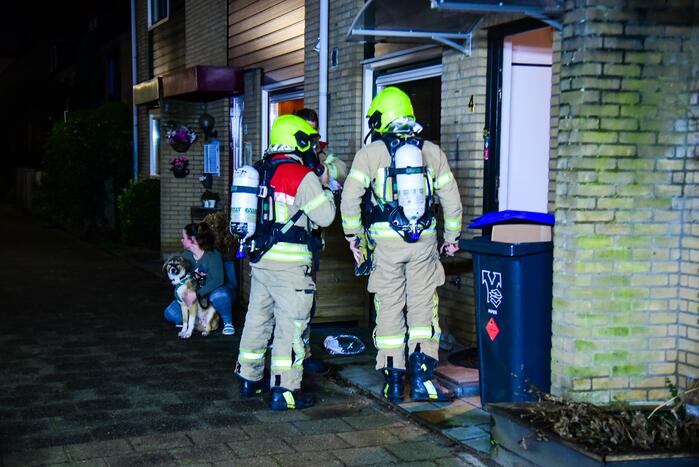 Brand in keuken snel gedoofd