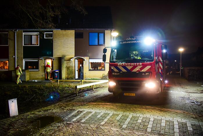 Brand in keuken snel gedoofd