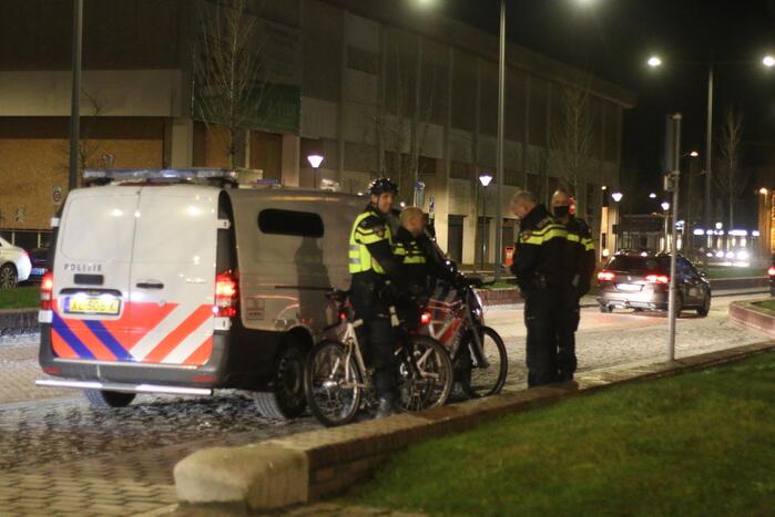 Demonstratie tegen avondklok in centrum