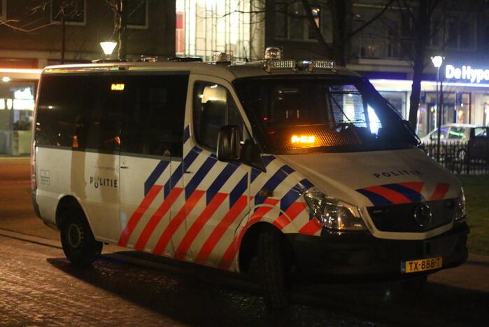 Demonstratie tegen avondklok in centrum