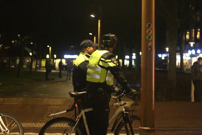 Demonstratie tegen avondklok in centrum