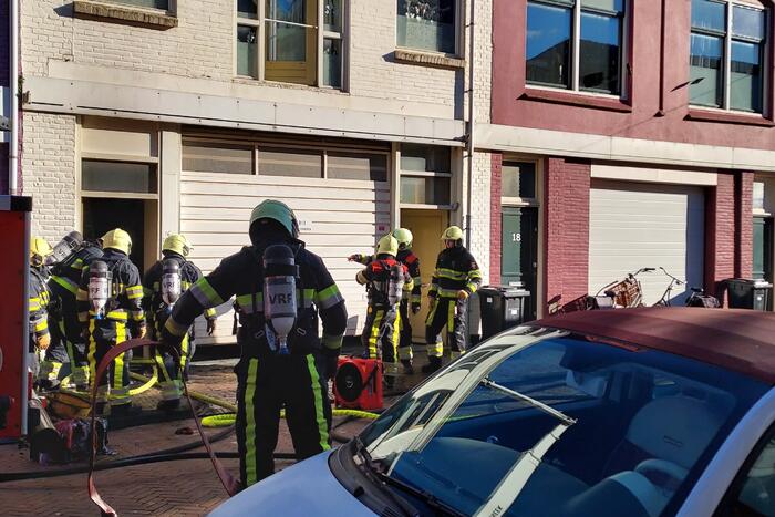 Brand in bovenwoning