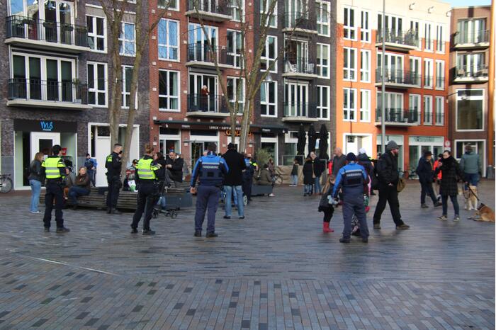 Politie maakt einde aan demonstratie