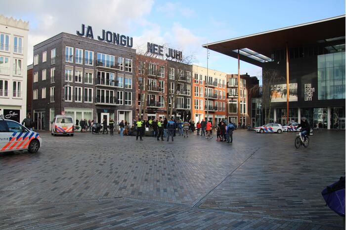 Politie maakt einde aan demonstratie