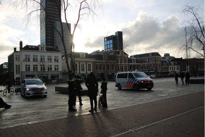 Politie maakt einde aan demonstratie