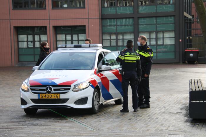 Politie maakt einde aan demonstratie