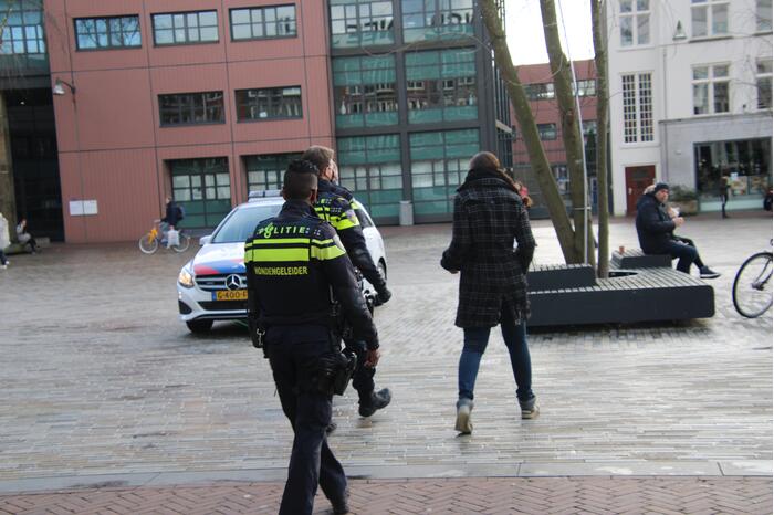 Politie maakt einde aan demonstratie